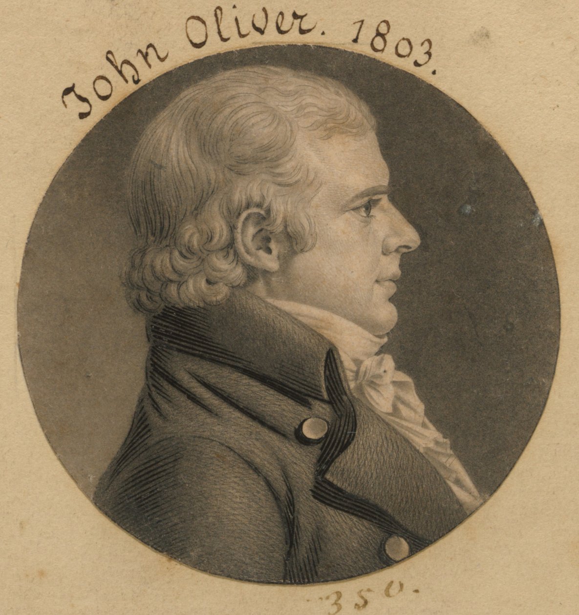 John Oliver von Charles Balthazar Julien Févret de Saint-Mémin