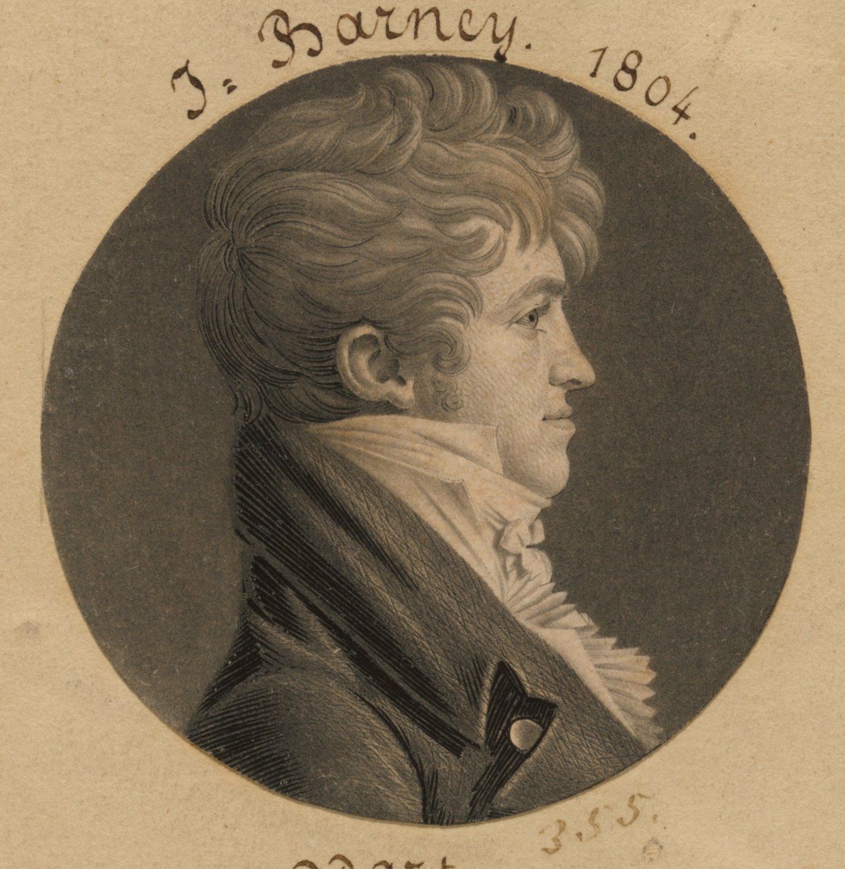 Louis Barney von Charles Balthazar Julien Févret de Saint-Mémin