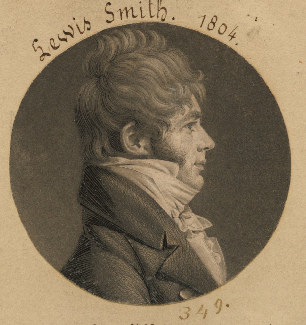 Louis Buchanan Smith von Charles Balthazar Julien Févret de Saint-Mémin