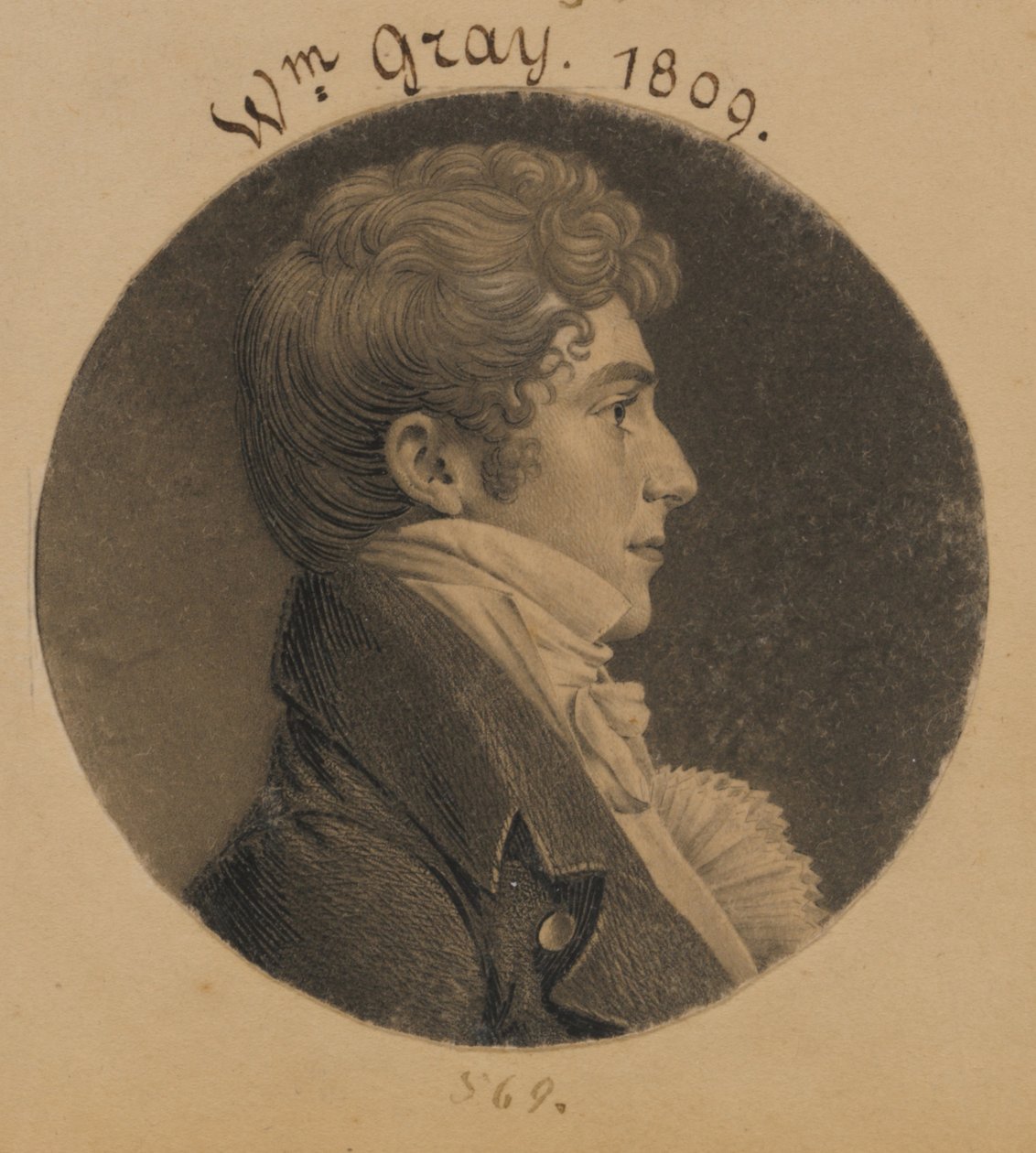 William Gray von Charles Balthazar Julien Févret de Saint-Mémin