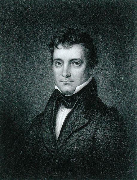 Josiah Stoddard Johnson (1784-1833) graviert von James Barton Longacre (1794-1869) von Charles Bird (after) King
