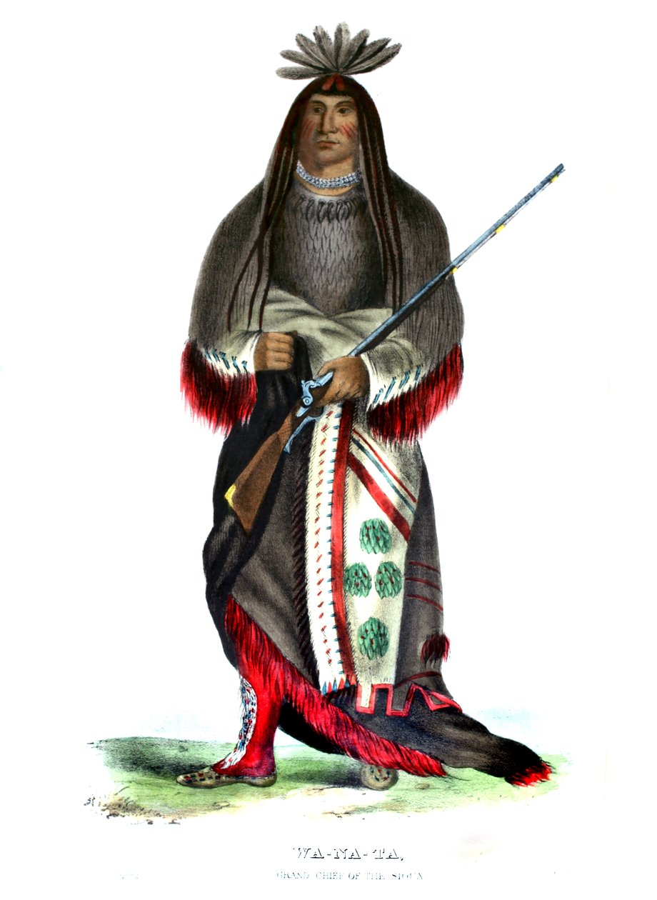Wanata, Großhäuptling der Sioux von Charles Bird King