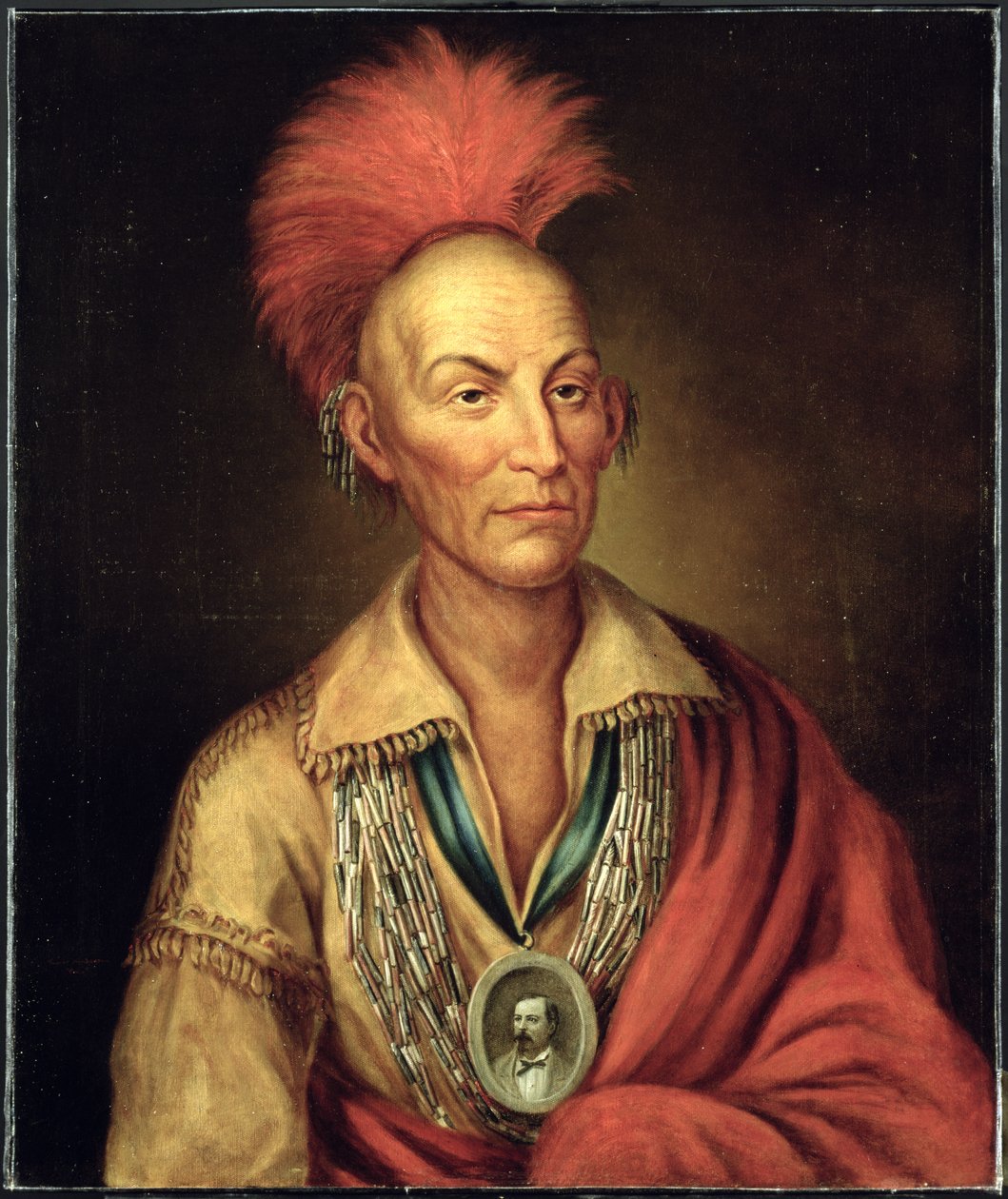 Porträt von Black Hawk (1767-1838) von Homer Henderson ca. 1870 von Charles Bird after King