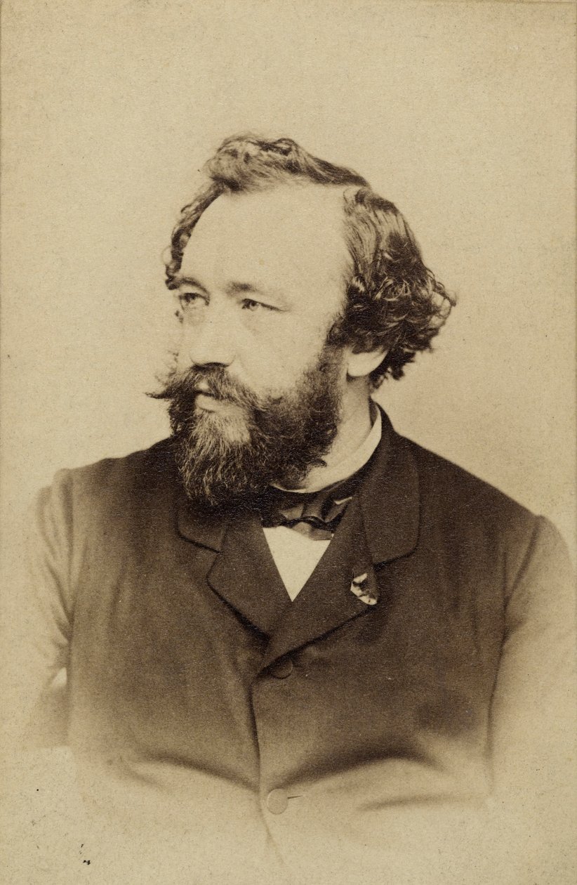 Porträt von Adolphe Sax 1814-1894, ca. 1860 von Charles Clarkington