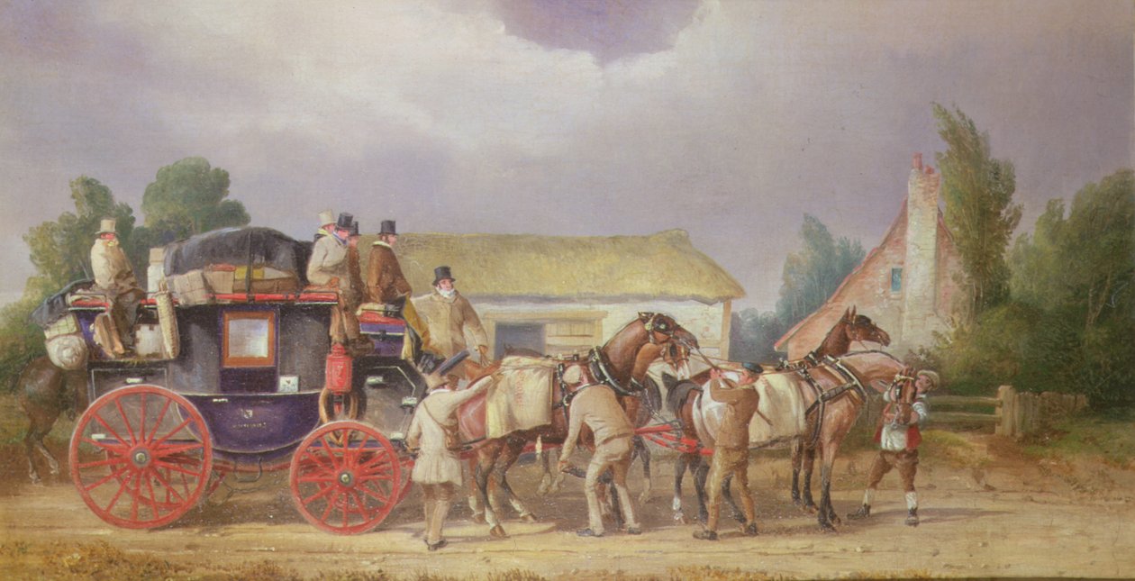 Der königliche Postwechsel (Paar zu 378793) von Charles Cooper Henderson