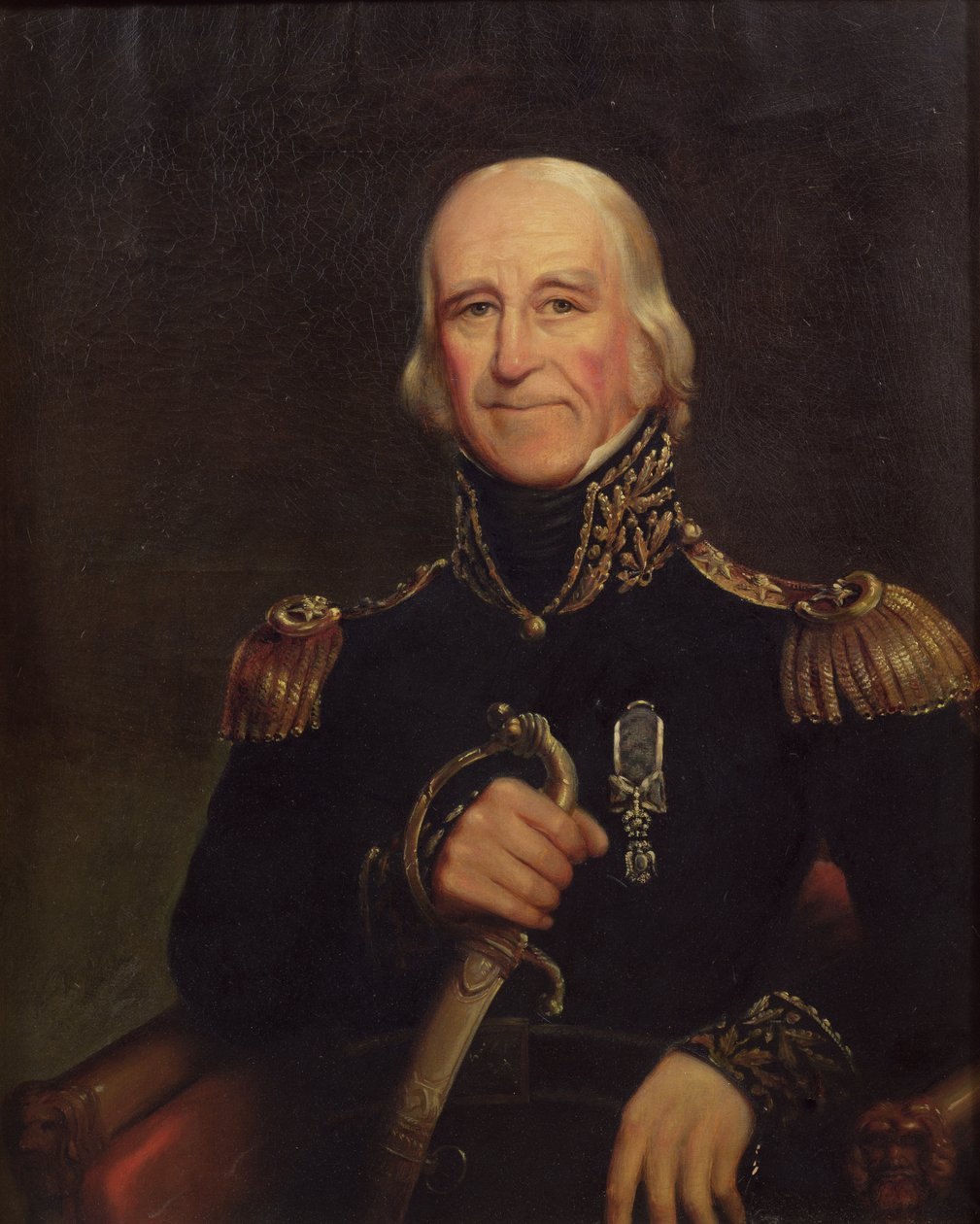 Morgan Lewis (1754-1844) nach einem Gemälde von James Herring, 1910 von Charles Courtney Curran