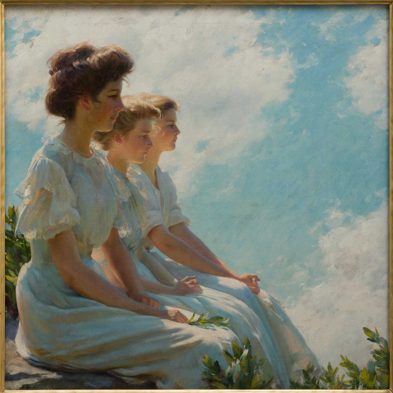Auf den Höhen von Charles Courtney Curran
