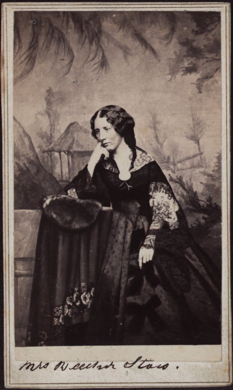 Porträt von Harriet Beecher Stowe 1811-1896, ca. 1860 von Charles DeForest Fredricks