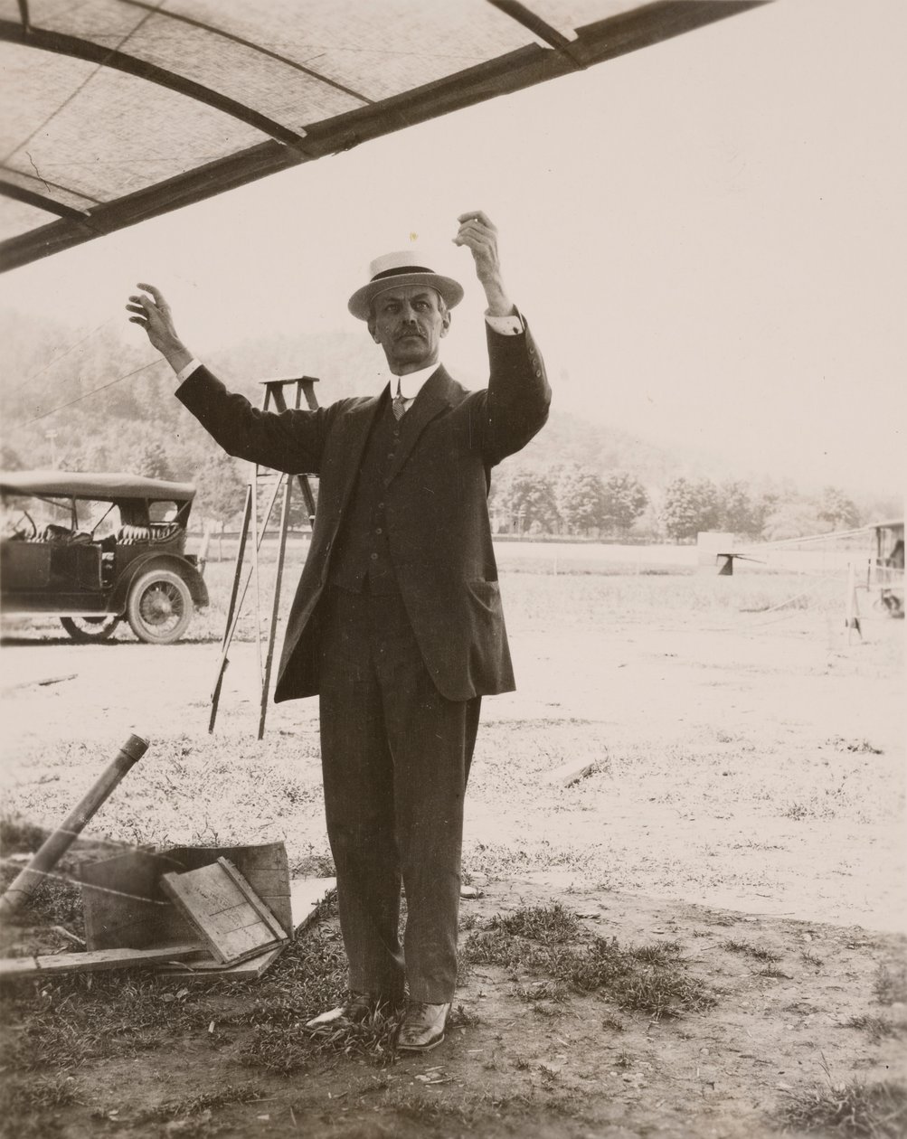 Porträt von Albert Francis Zahm 1862-1954, 1914 von Charles Doolittle Walcott