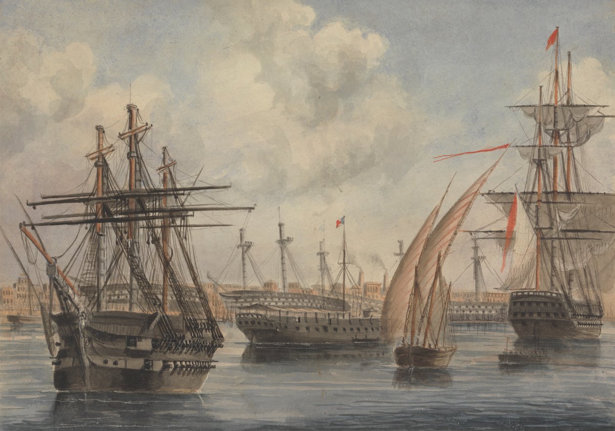 Der Hafen, Alexandria von Charles Dyce