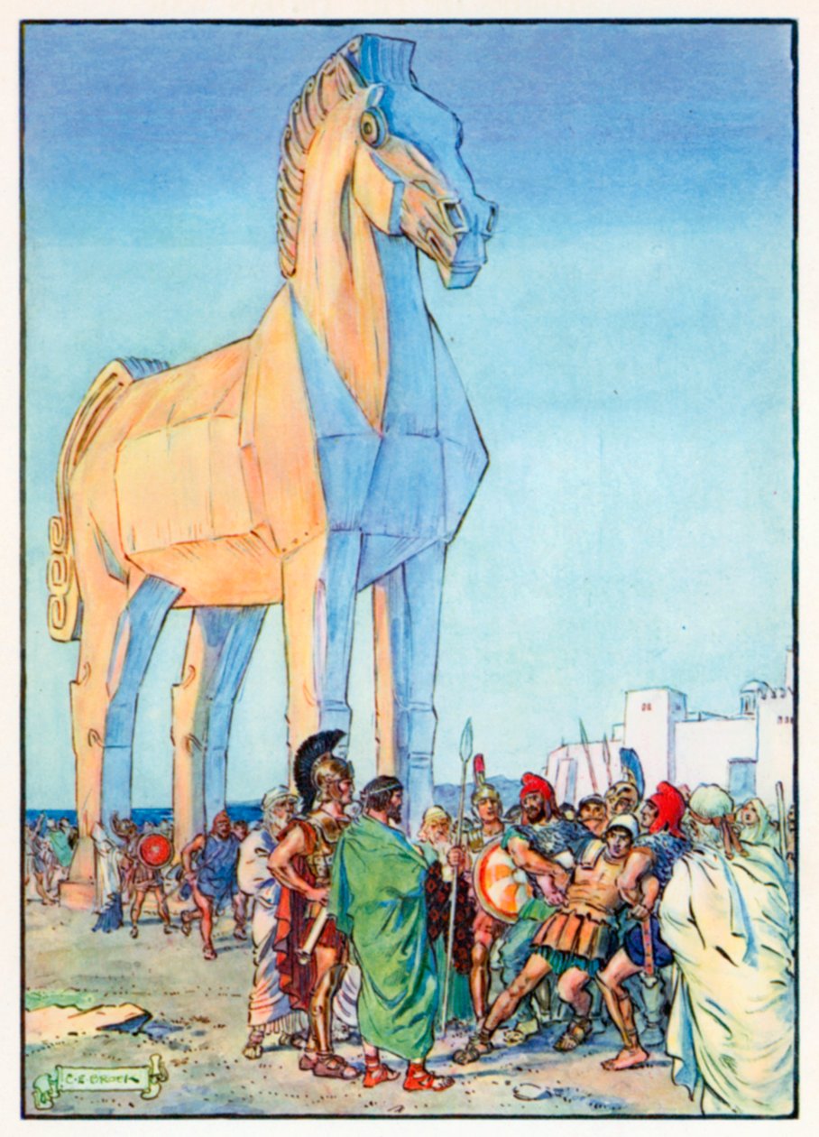 Sie stimmten zu, sein Leben zu verschonen, wenn er die Wahrheit sagen würde von Charles Edmund (after) Brock