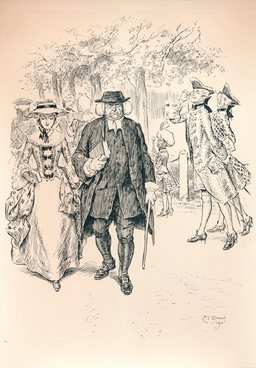 Running The Gauntlet - Stufe VI, ca. 1920 von Charles Edmund Brock