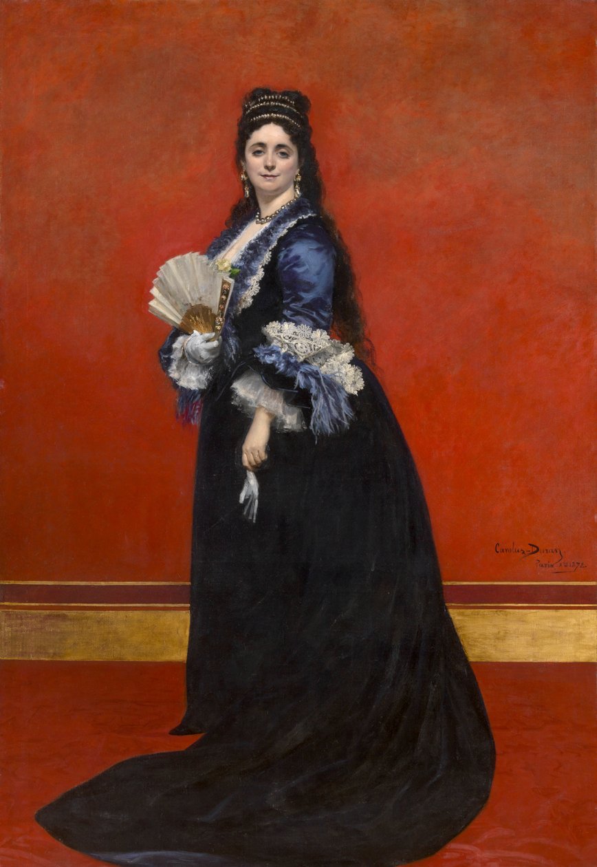 Madame de Rute, geborene Marie Laetitia Bonaparte-Wyse von Charles Emile Auguste Carolus Duran