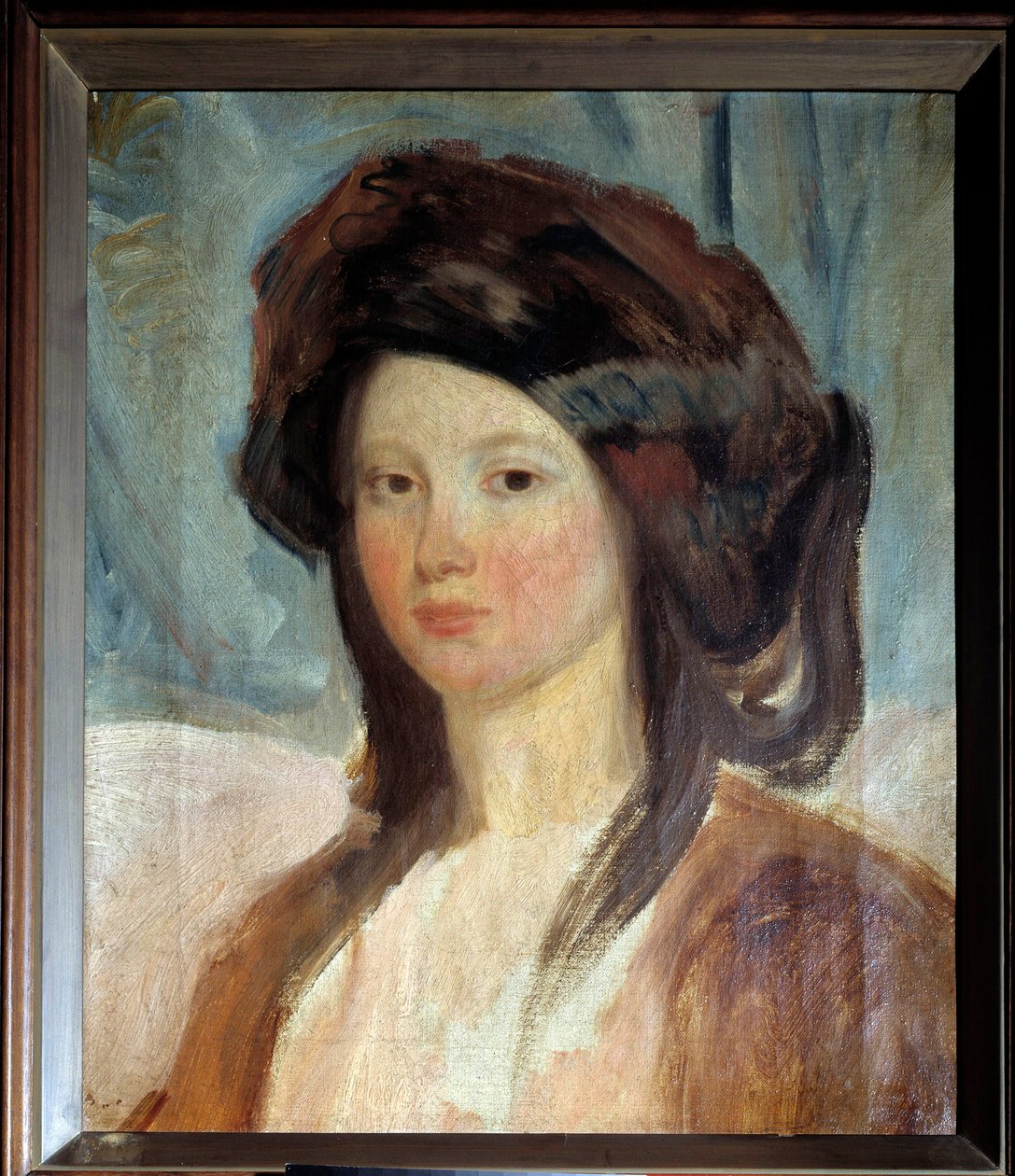 Porträt von Juliette Drouet (1806-1883), Schauspielerin und Geliebte von Victor Hugo von Charles Emile Callande de Champmartin