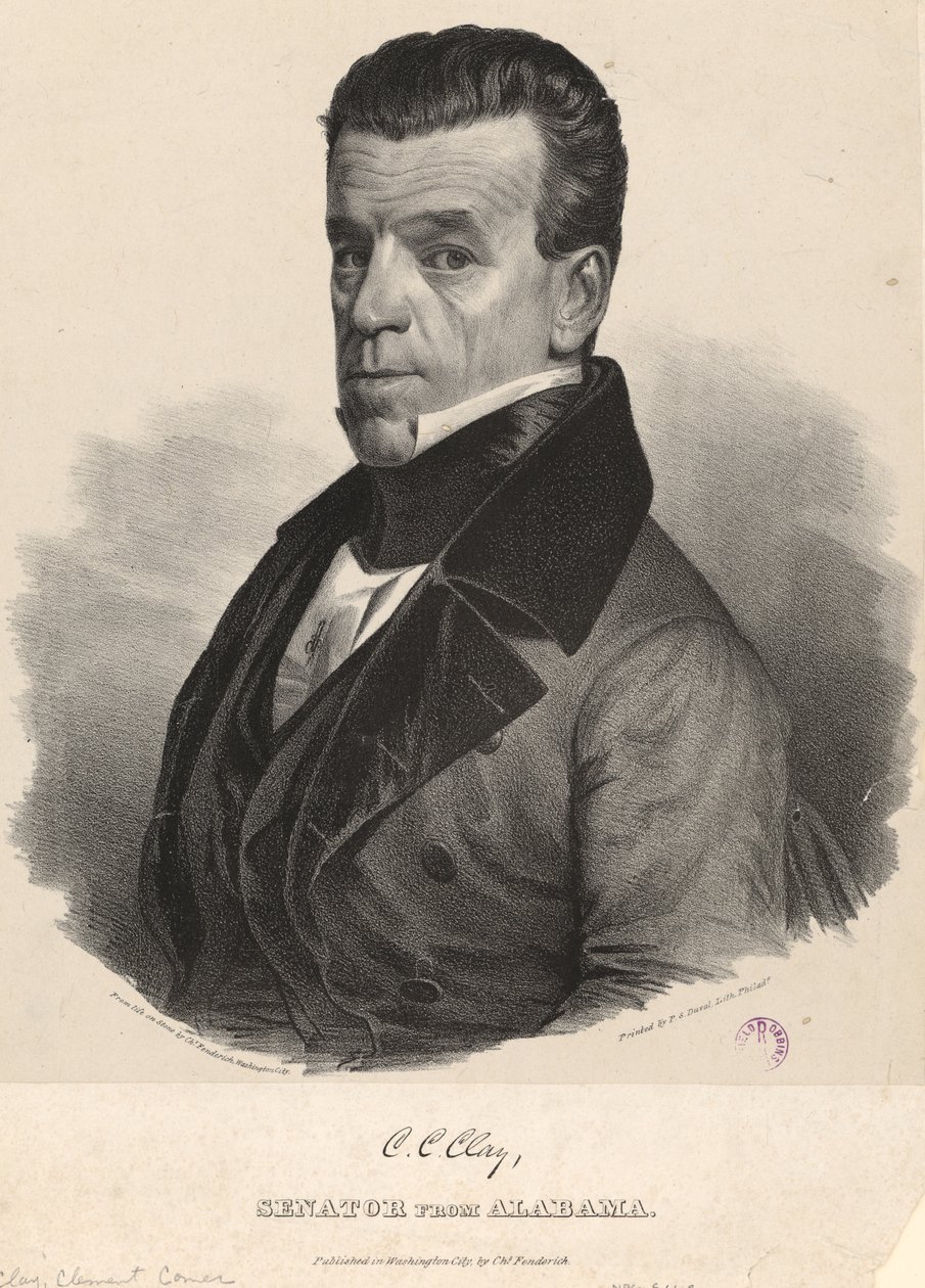 Clement Comer Clay von Charles Fenderich