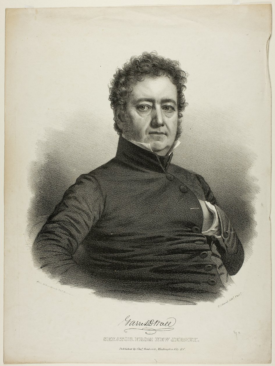 Garrett D. Wall, Senator aus New Jersey von Charles Fenderich