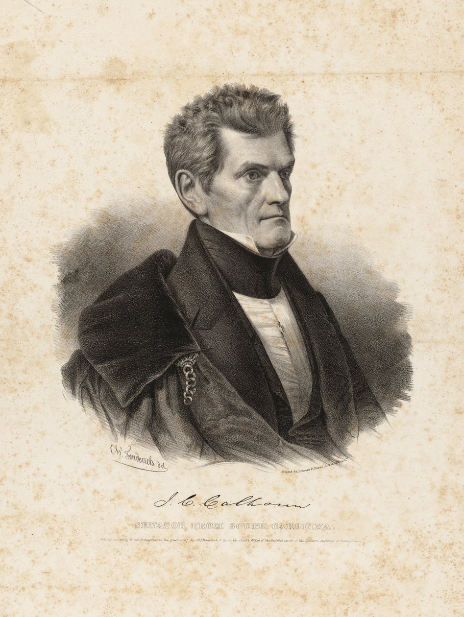 John C. Calhoun von Charles Fenderich