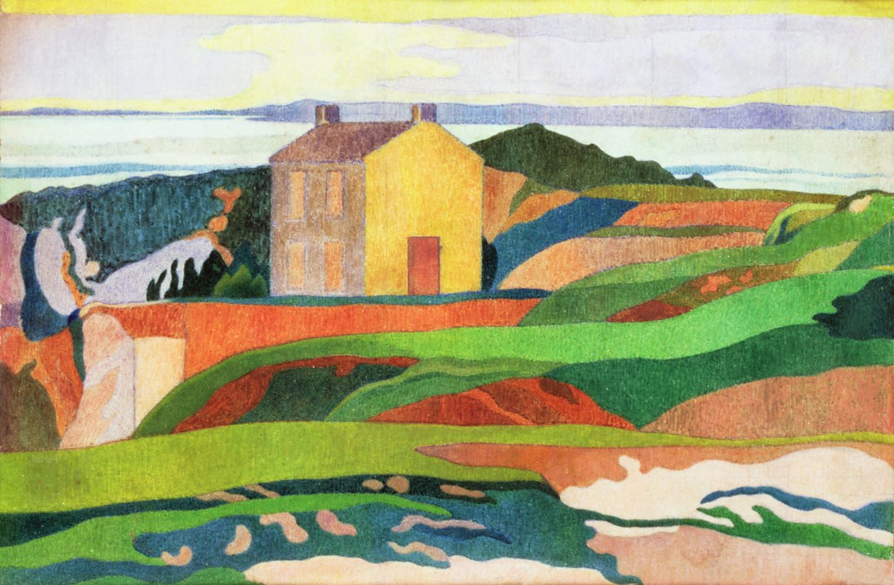 Das Haus des Henkers, ca. 1891 von Charles Filiger