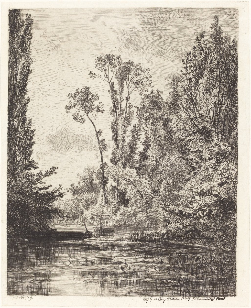 Die Jungfraueninseln in Bezons von Charles Francois Daubigny