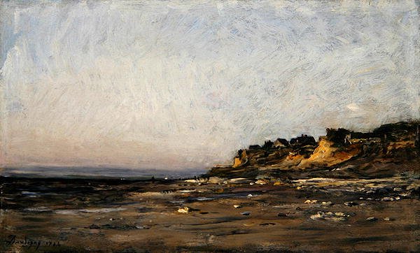 Villerville, Normandie von Charles Francois Daubigny