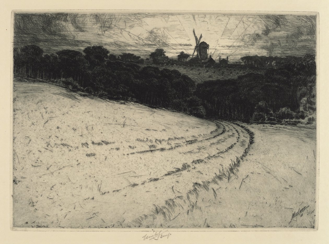 Morgen, Canonicut Island von Charles Frederick William Mielatz