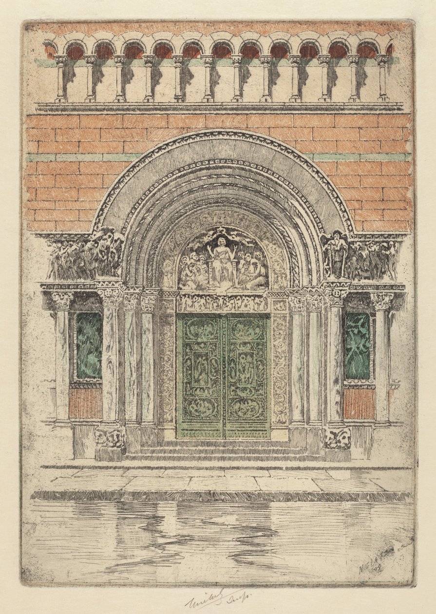 Die Tür, St. Bartholomäus von Charles Frederick William Mielatz