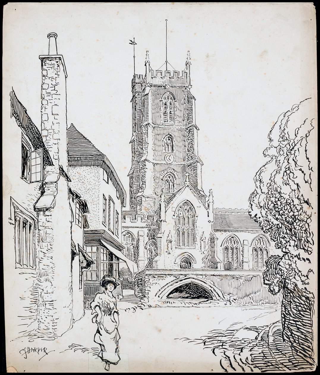 Prioratskirche St. Georg, Dunster, Somerset, 1892-1933 von Charles George Harper