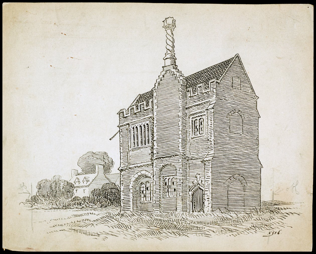Warden Abbey, Old Warden, Central Bedfordshire von Charles George Harper