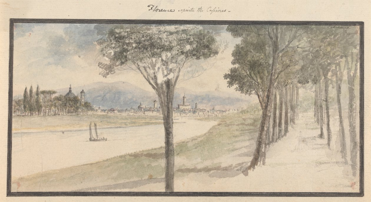 Florenz gegenüber den Cassines von Charles Gore