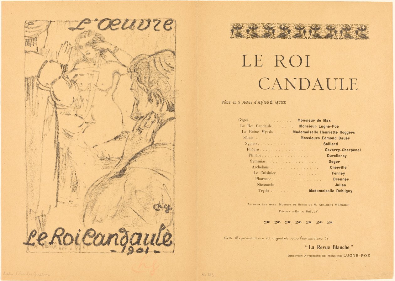 König Kandaules von Charles Guerin