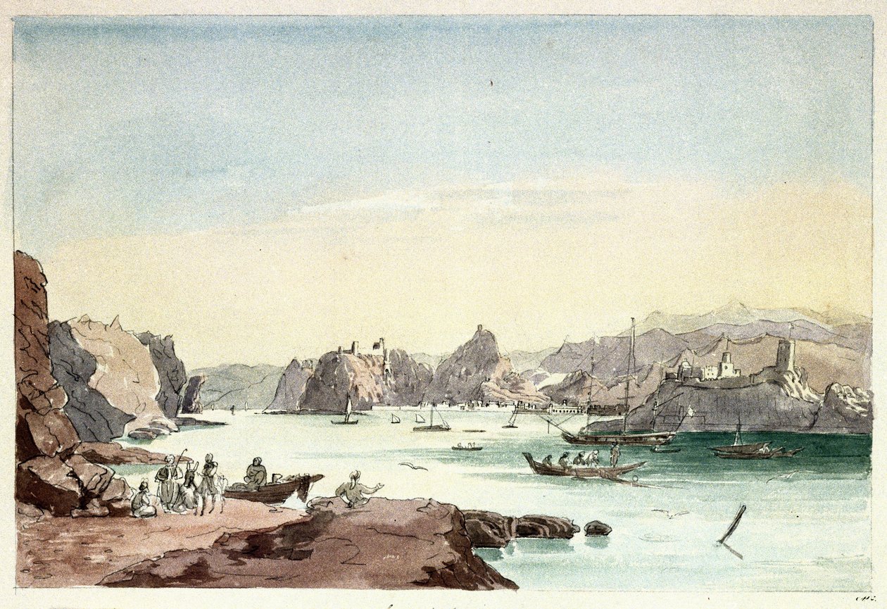 Muscat Creek (Oman) von Charles Hamilton Smith