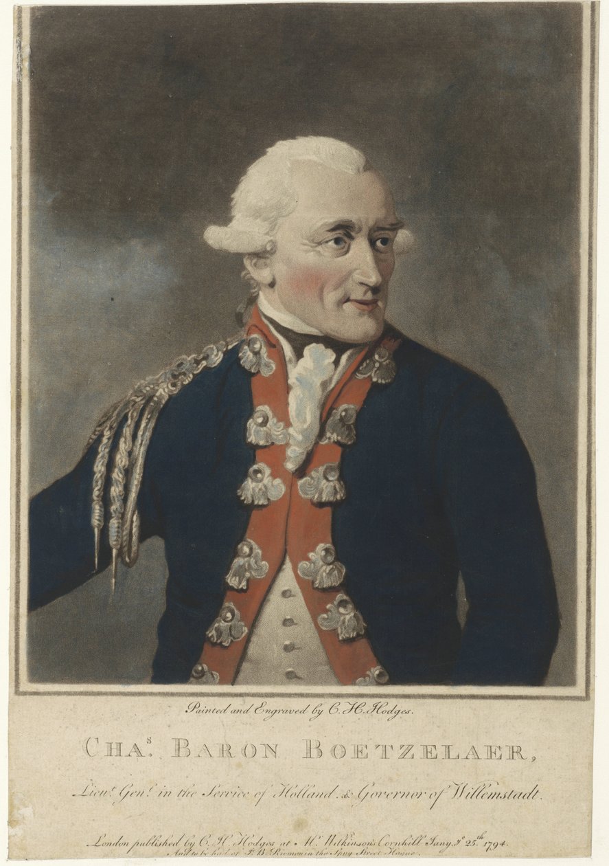 Porträt von Carel Baron van Boetzelaer von Charles Howard Hodges