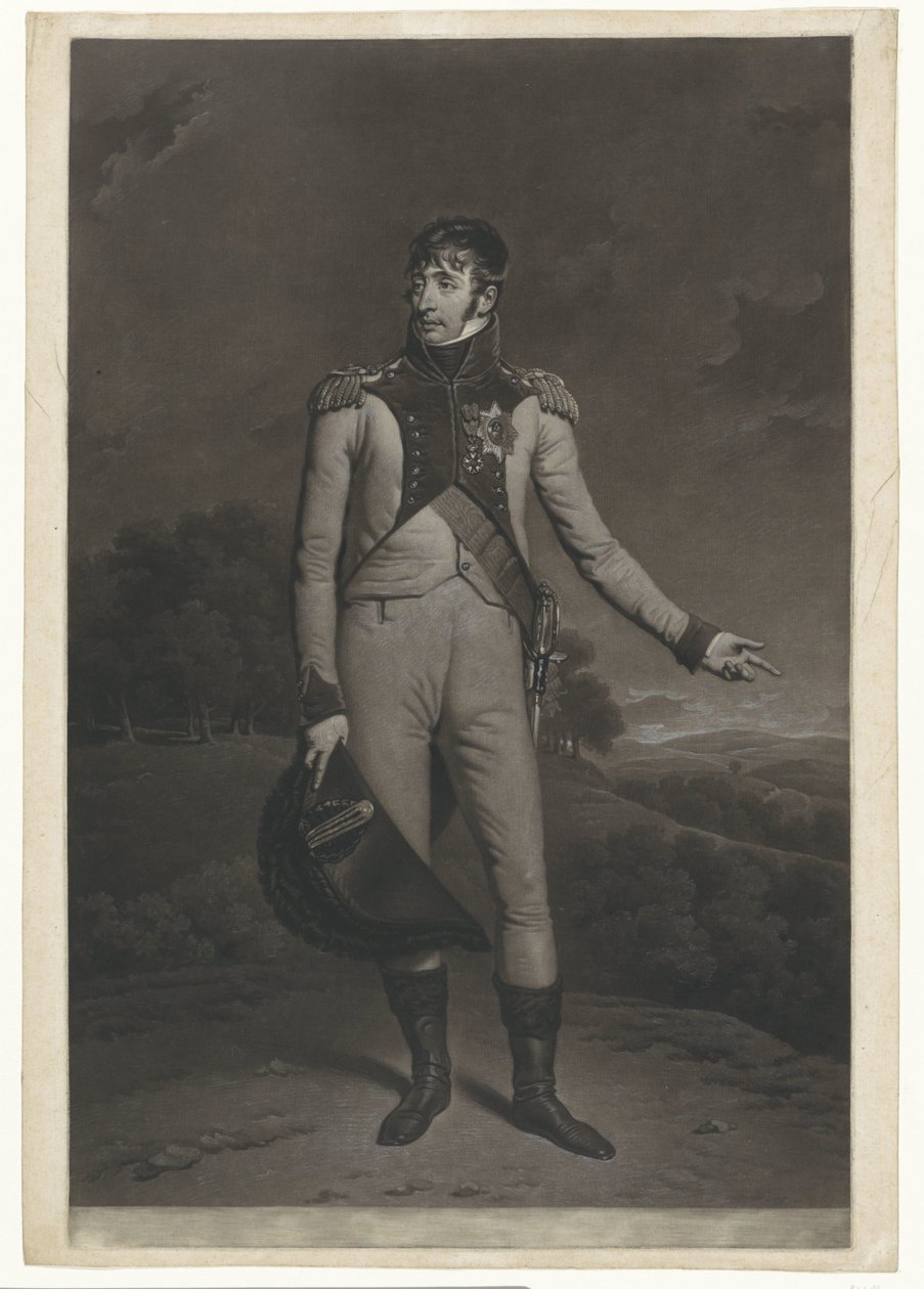 Porträt von Lodewijk Napoleon, König von Holland von Charles Howard Hodges