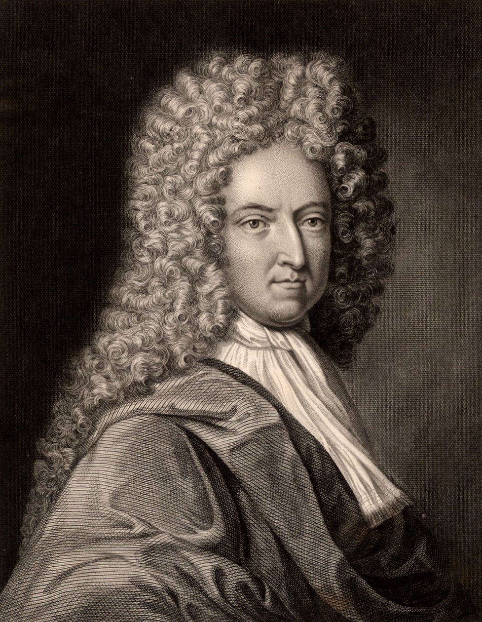 Porträt von Daniel Defoe von Charles Knight