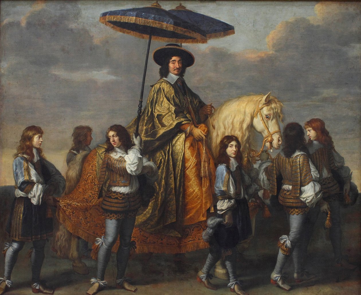 Kanzler Séguier beim Einzug von Ludwig XIV. in Paris, 1660 von Charles Le Brun