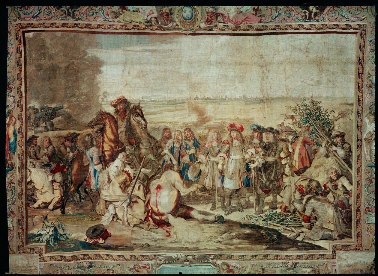 Die Belagerung von Douai von Charles Le Brun