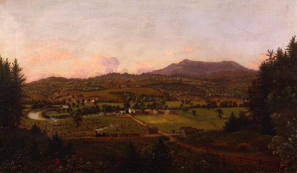 North Williston, Vermont, 1850 von Charles Louis Heyde