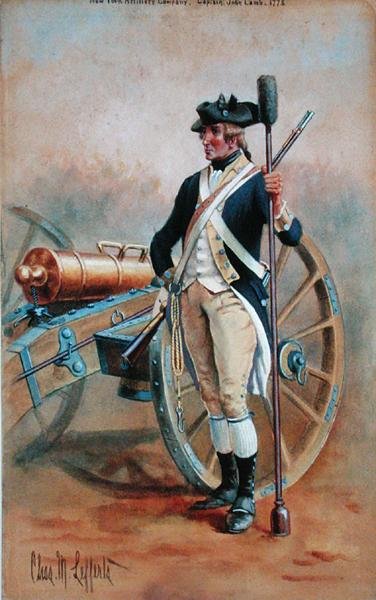 Kanoniere, New York Artillerie von Charles MacKubin Lefferts