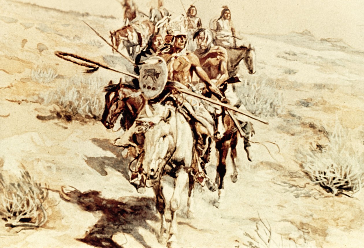 Rückkehr der Krieger von Charles Marion Russell