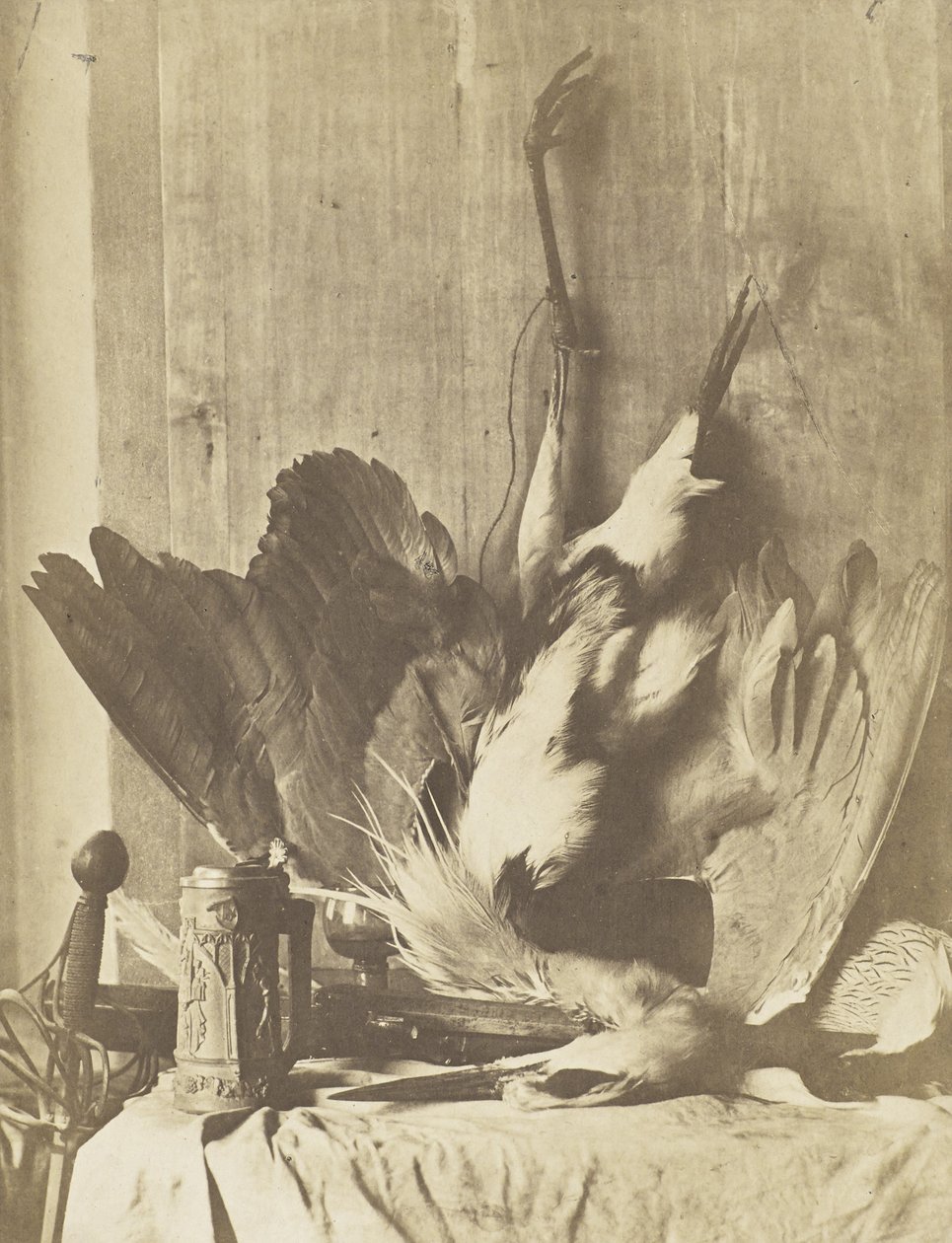 Wild-Stillleben, um 1853-55 von Charles Marville