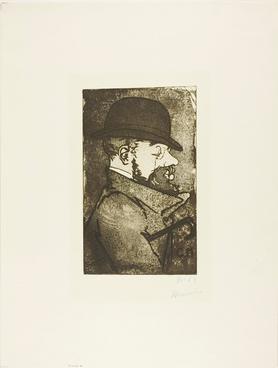 Porträt von Toulouse-Lautrec, aus dem ersten Album von L