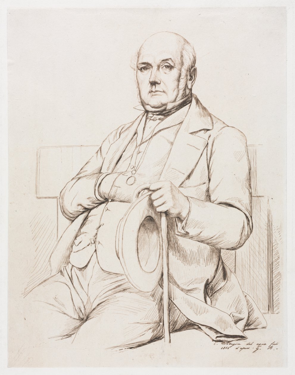 Casimir le Conte, nach Boulanger von Charles Meryon