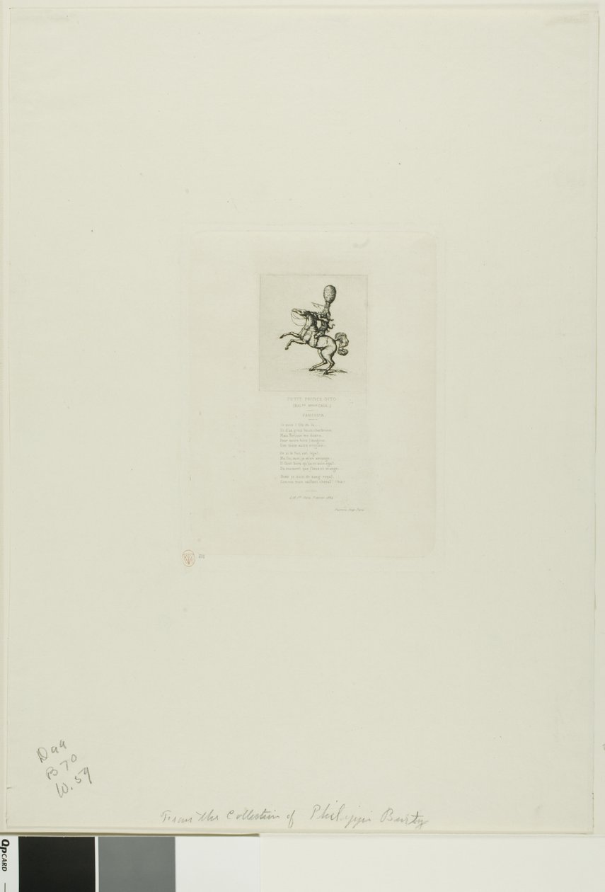 Kleiner Prinz Dito von Charles Meryon