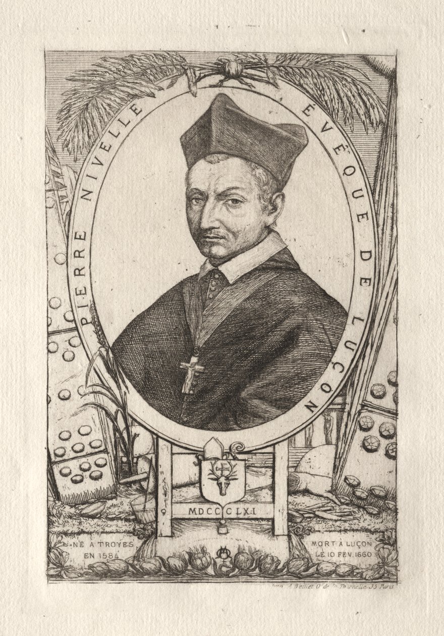 Pierre Nivelle, Bischof von Luçon von Charles Meryon