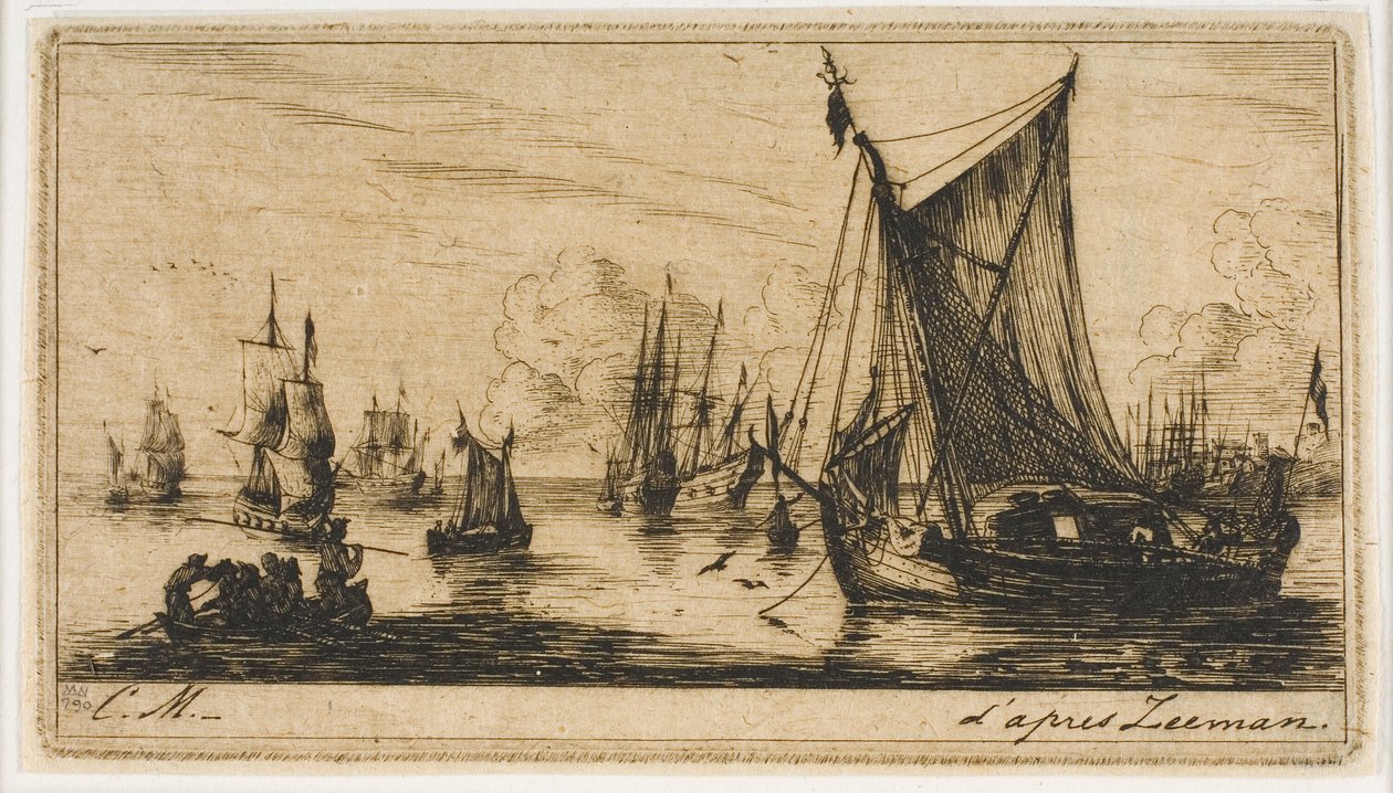 Südsee-Fischer von Charles Meryon