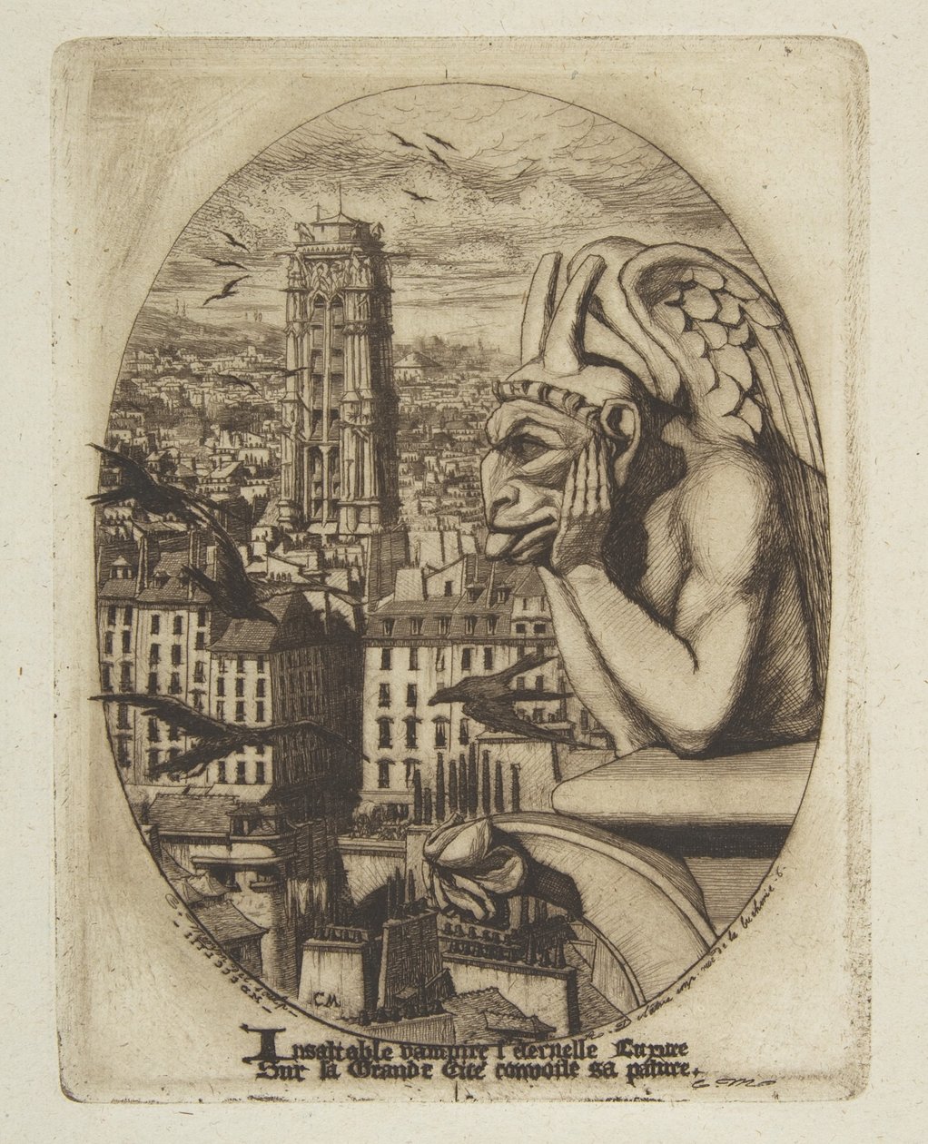 Der Vampir von Charles Meryon