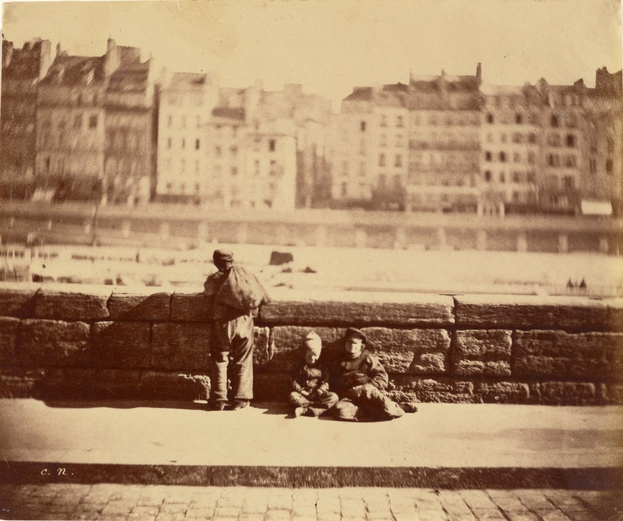 [Rastende Schornsteinfeger] von Charles Nègre