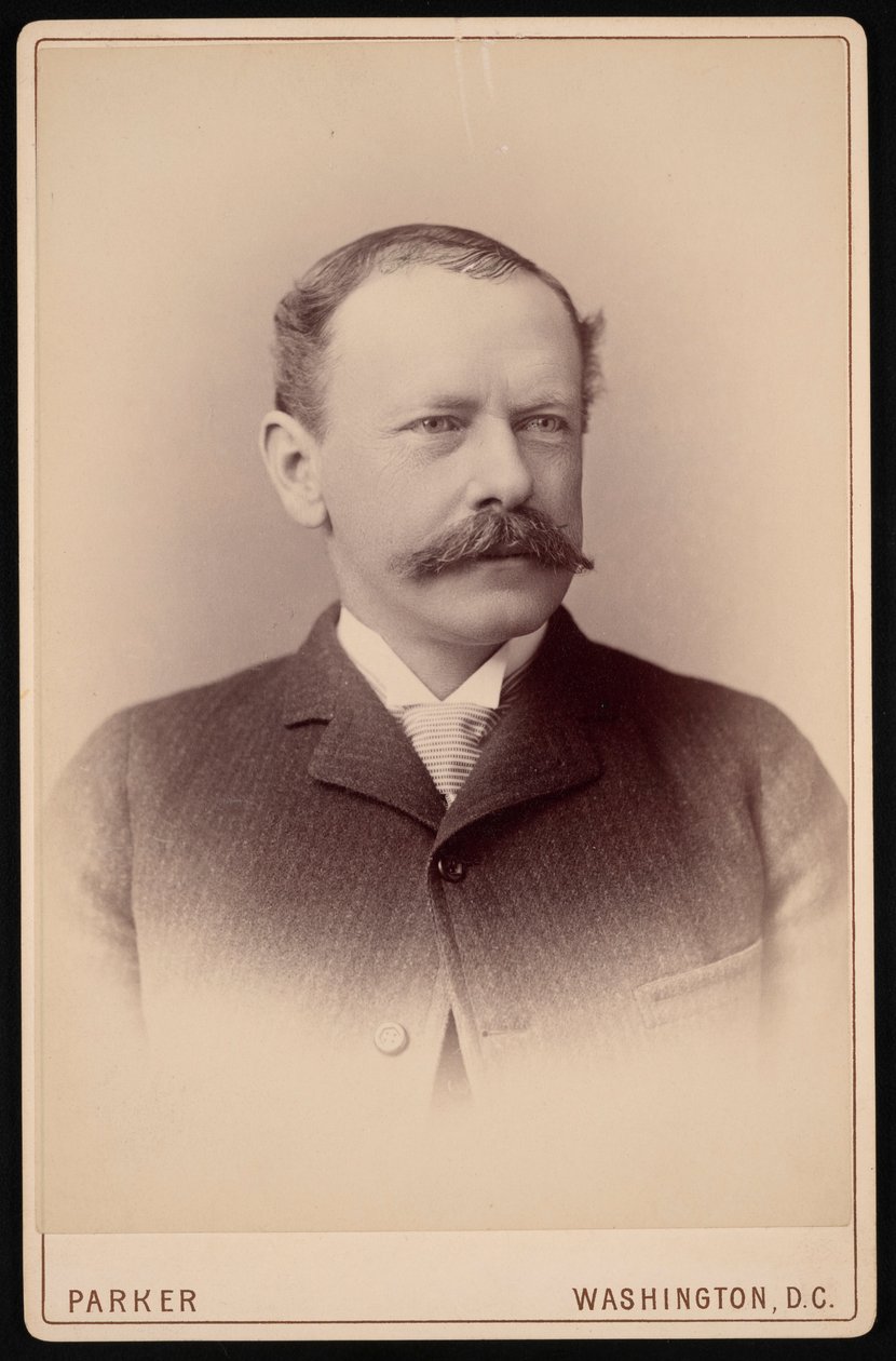 Porträt von Dr. James Milton Flint 1838-1919, zwischen 1887 und 1904 von Charles Parker