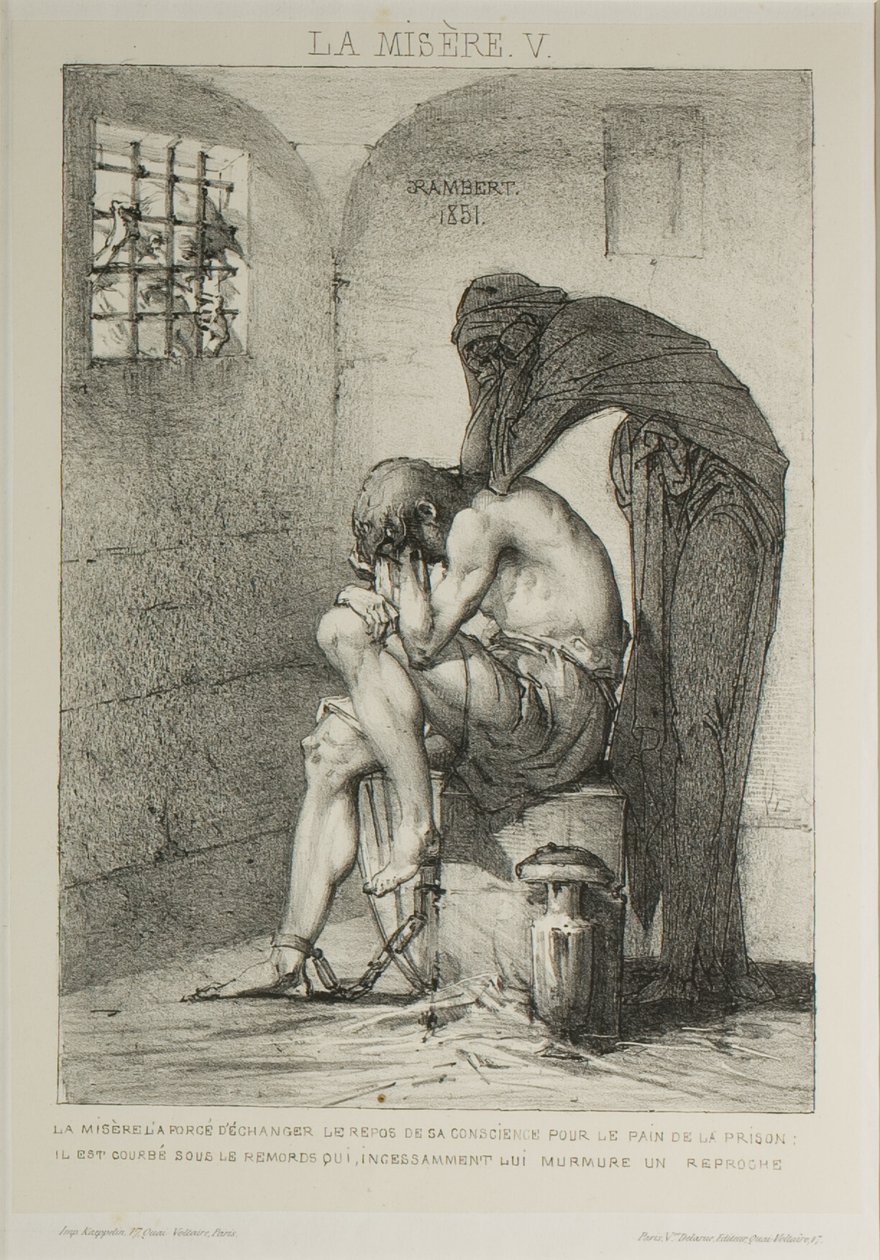 Tafel Fünf aus Misery von Charles Rambert
