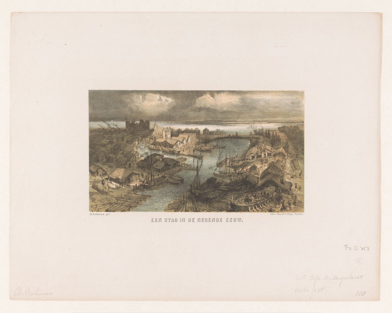 Stadtansicht von Charles Rochussen